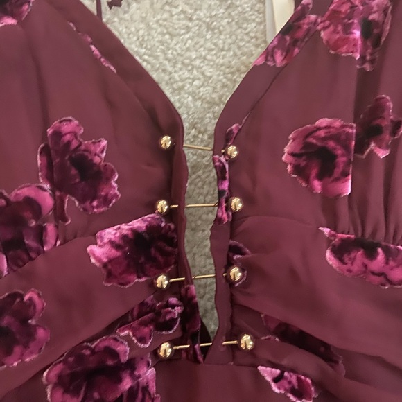 NWT Rare-For Love & Lemons Sophie Velvet Mini- Extra Small- Festival - Picture 5 of 9